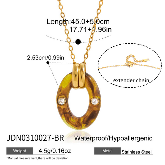 Collier en acier – COL0310027-BR