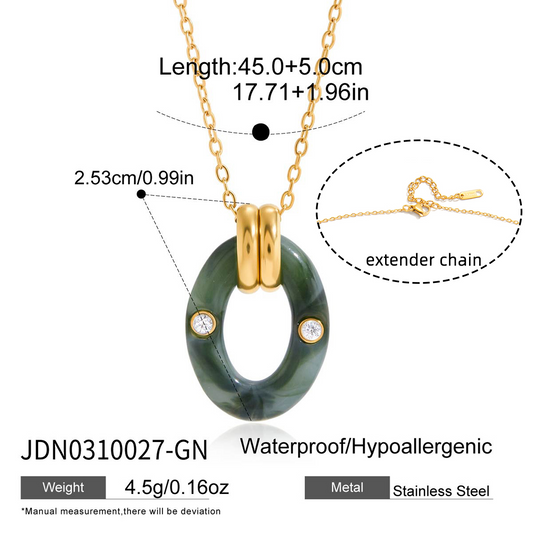 Collier en acier – COL0310027-GN