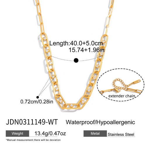 Collier en acier – COL0311149-WT