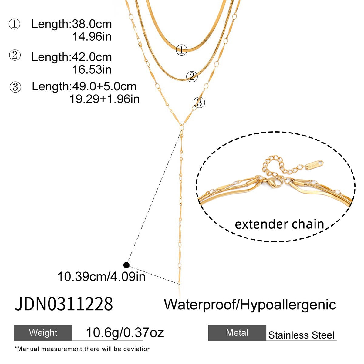 Collier en acier – COL0311228