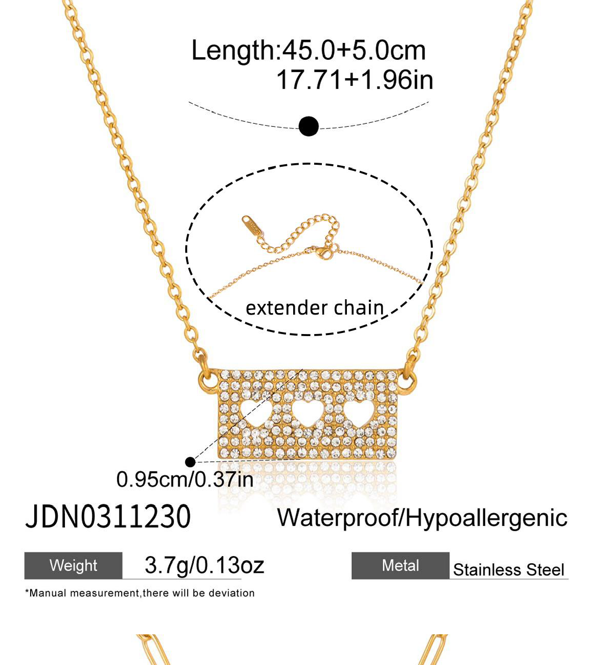Collier en acier – COL0311230