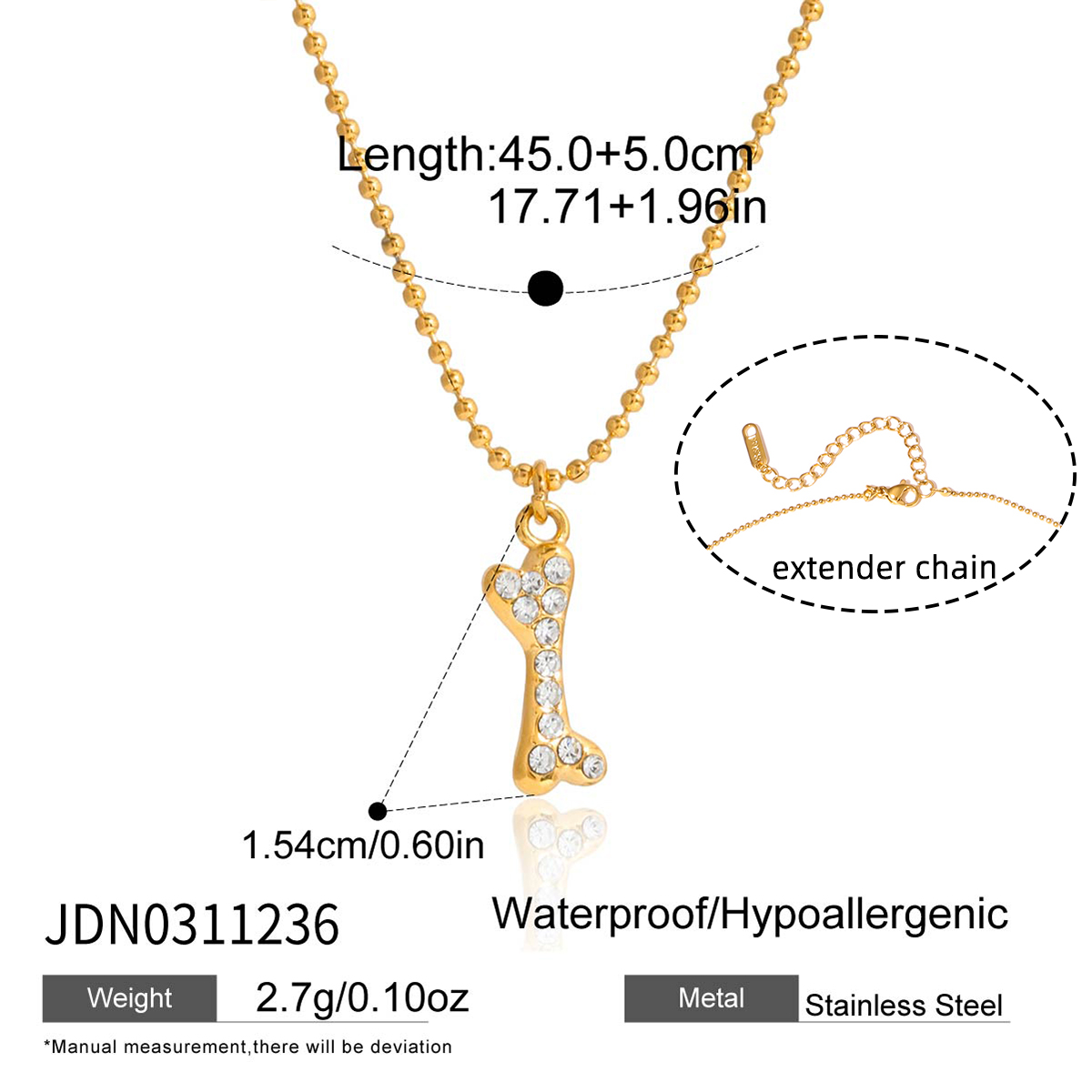 Collier en acier – COL0311236