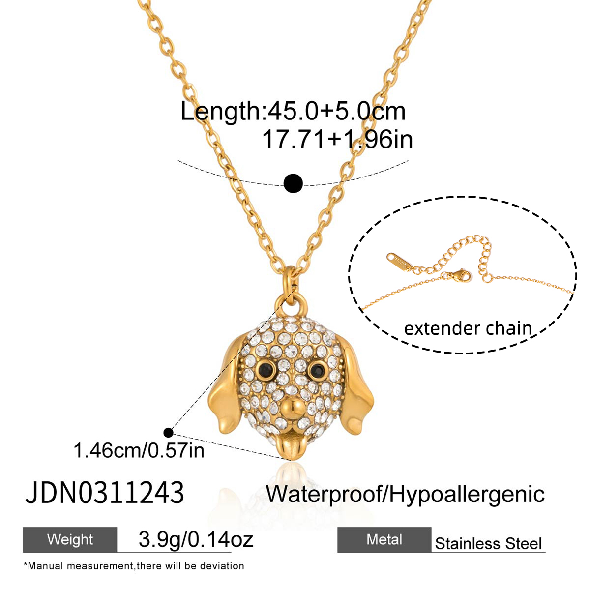 Collier en acier – COL0311243