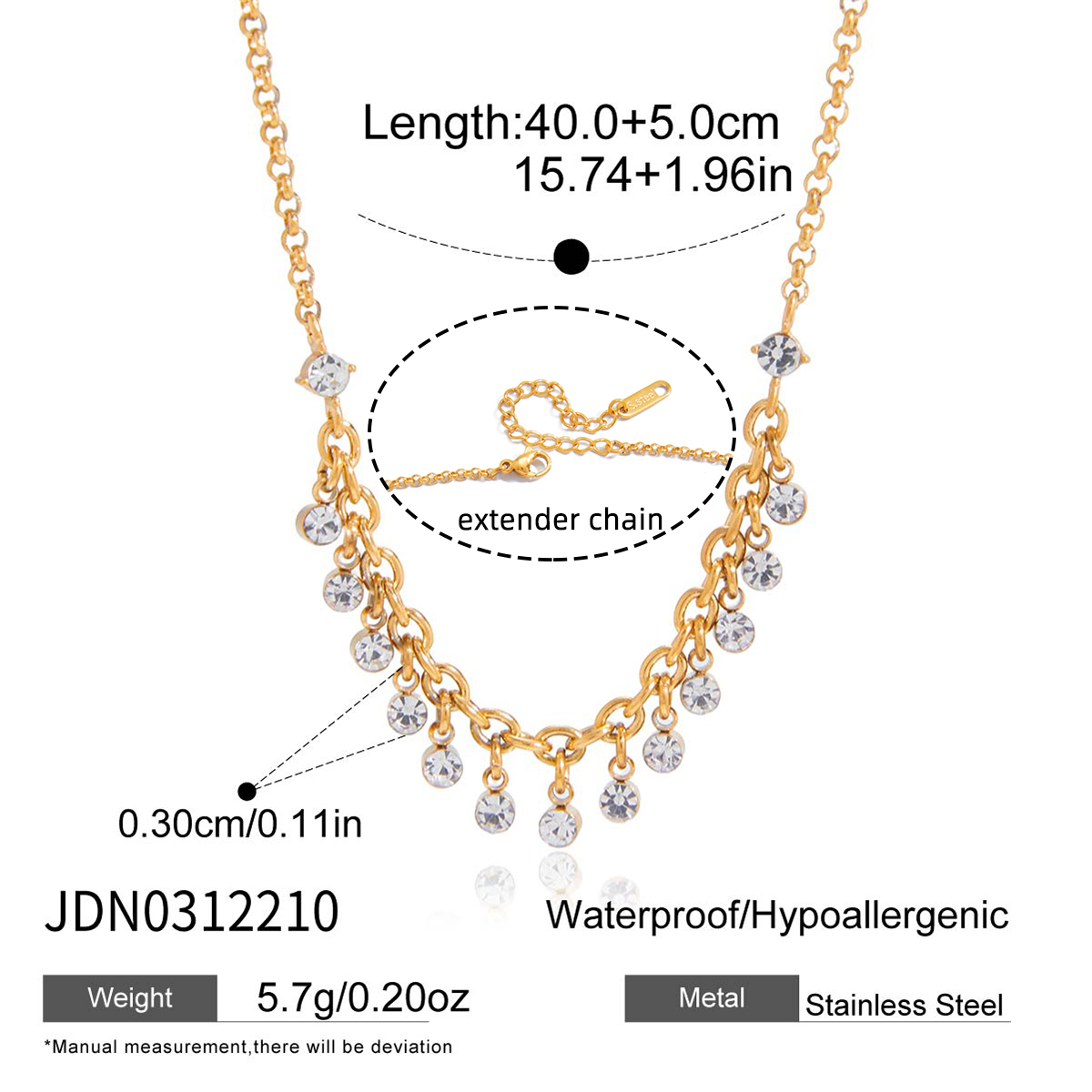 Collier en acier – COL0312210