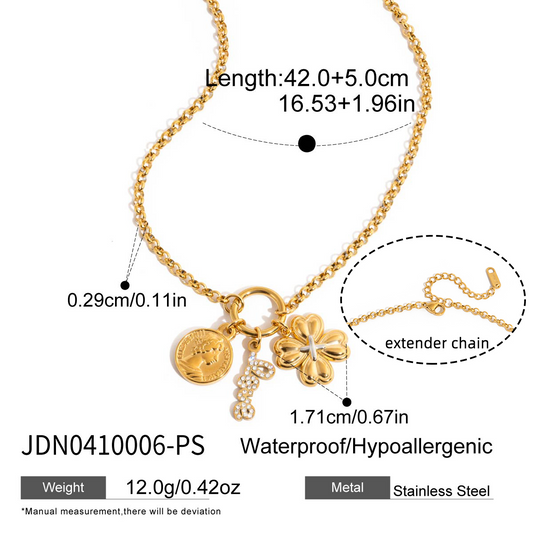 Collier en acier – COL0410006-PS