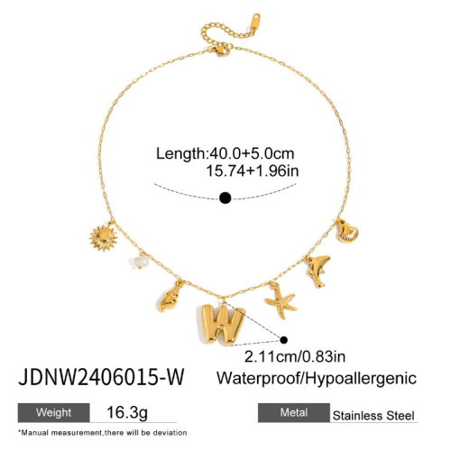 Collier en acier – COLW2406015-W