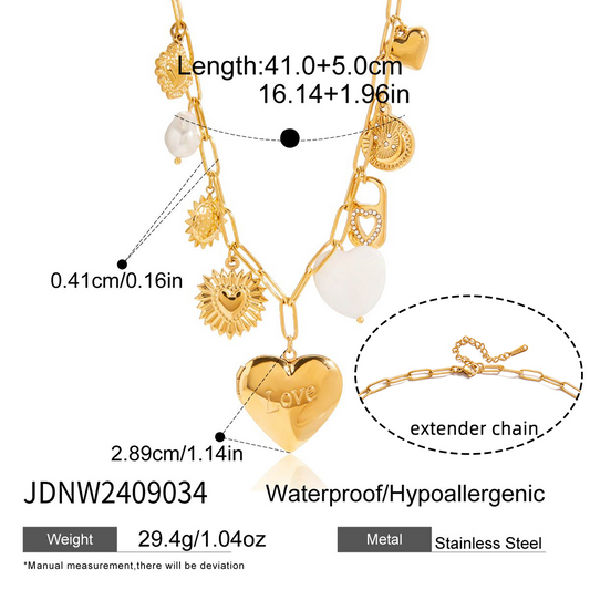 Collier en acier – COLW2409034