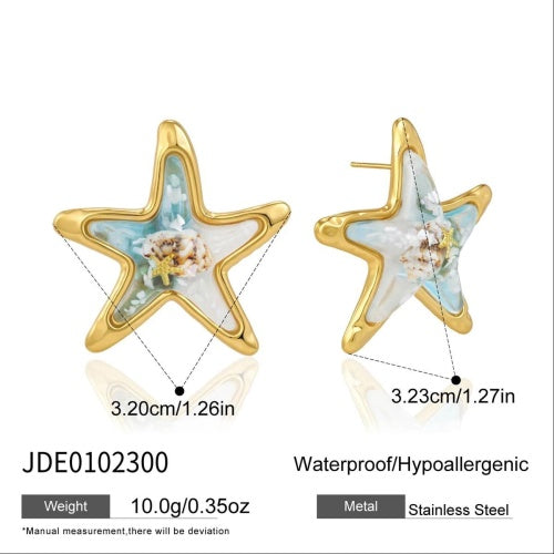 Boucles d’oreilles en acier – E0102300