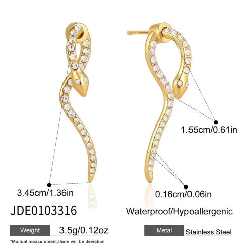 BOUCLES D’OREILLES ACIER REF E0103316