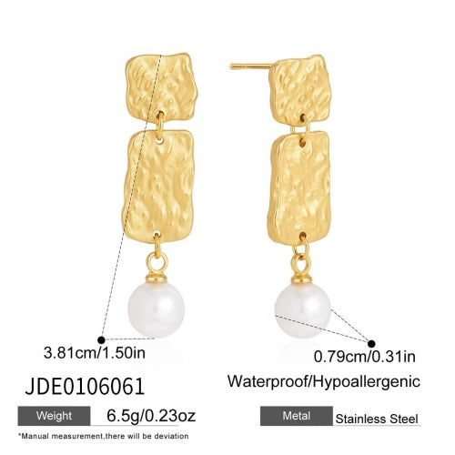 BOUCLES D’OREILLES ACIER REF E0106061