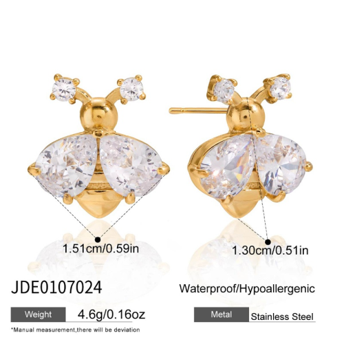 Boucles d’oreilles en acier – E0107024
