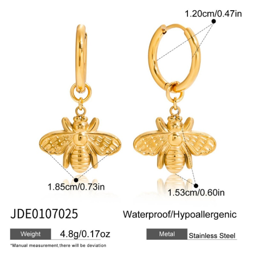 Boucles d’oreilles en acier – E0107025