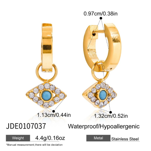 Boucles d’oreilles en acier – E0107037