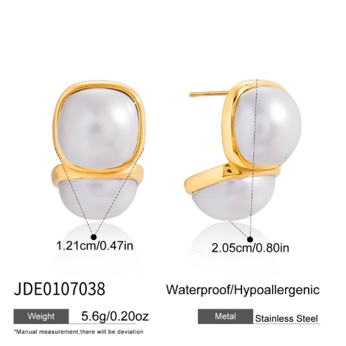Boucles d’oreilles en acier – E0107038