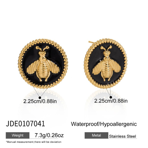 Boucles d’oreilles en acier – E0107041