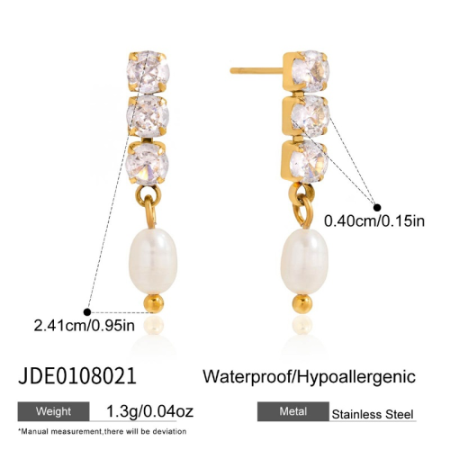 Boucles d’oreilles en acier – E0108021