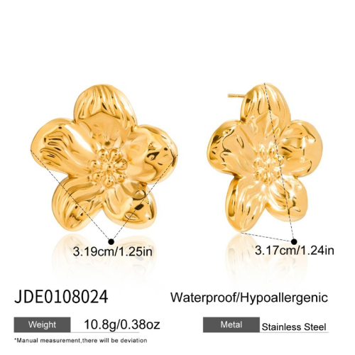 Boucles d’oreilles en acier – E0108024