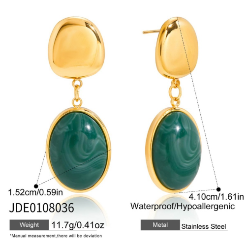 Boucles d’oreilles en acier – E0108036