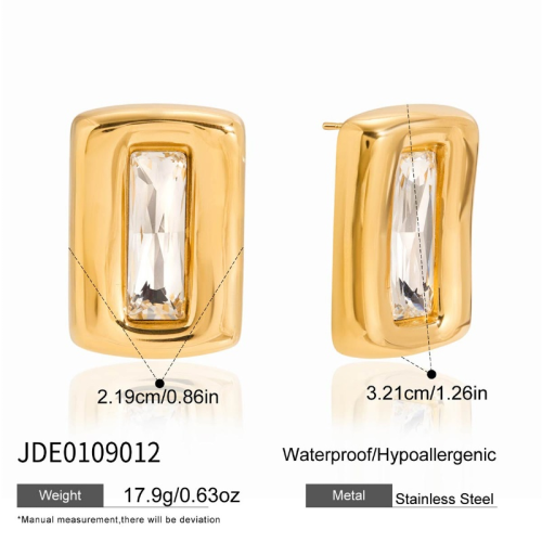 Boucles d’oreilles en acier – E0109012