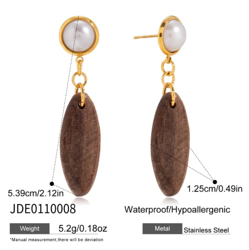 Boucles d’oreilles en acier – E0110008