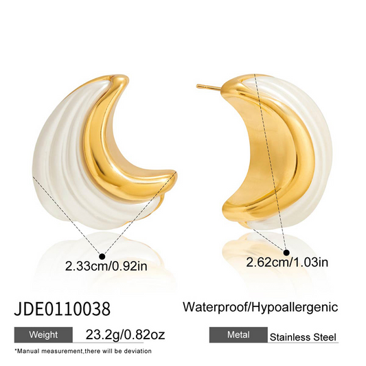 Boucles d’oreilles en acier – E0110038