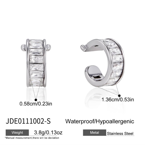 Boucles d’oreilles en acier – E0111002-S