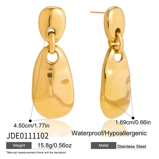 Boucles d’oreilles en acier – E0111102