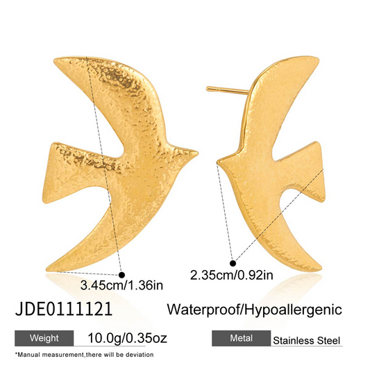 Boucles d’oreilles en acier – E0111121