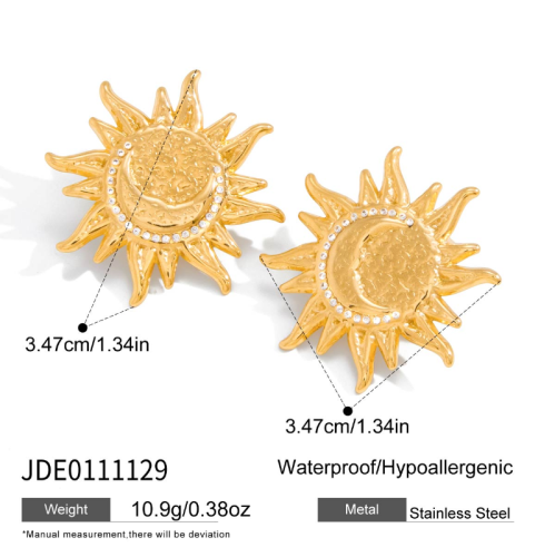 Boucles d’oreilles en acier – E0111129