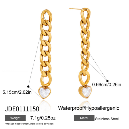 Boucles d’oreilles en acier – E0111150
