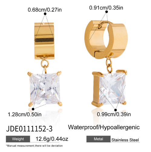 Boucles d’oreilles en acier – E0111152-3