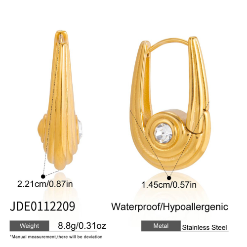 Boucles d’oreilles en acier – E0112209