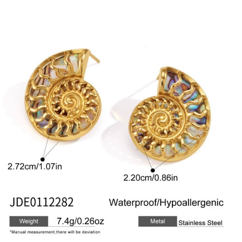 Boucles d’oreilles en acier – E0112282