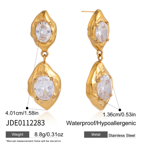 Boucles d’oreilles en acier – E0112283
