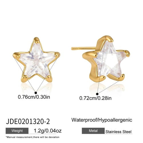 Boucles d’oreilles en acier – E0201320-2
