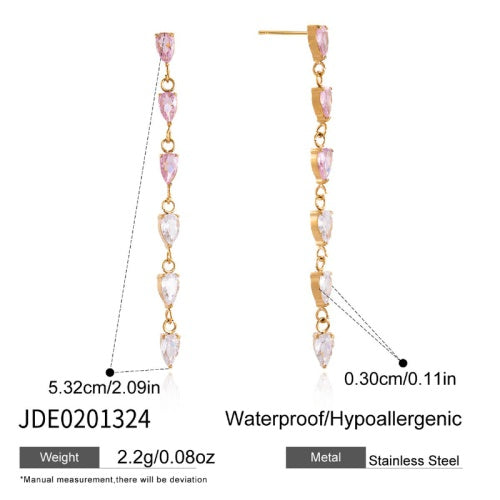 Boucles d’oreilles en acier – E0201324