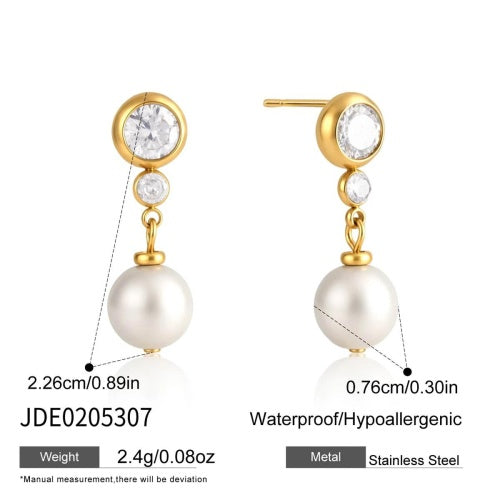 Boucles d’oreilles en acier – E0205307