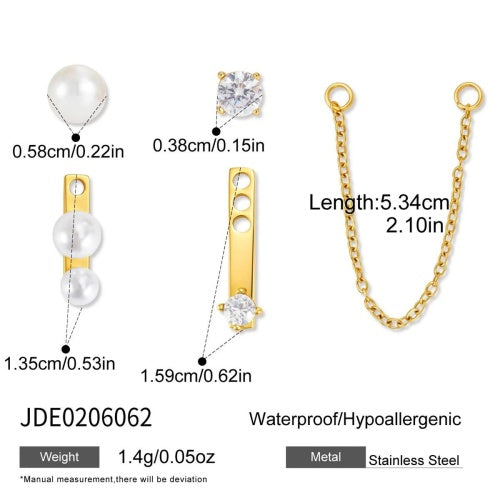 BOUCLES D’OREILLES ACIER REF E0206062