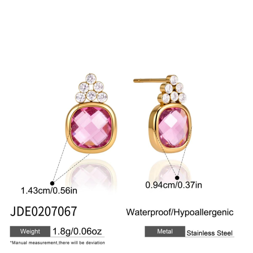 BOUCLES D’OREILLES ACIER REF E0207067