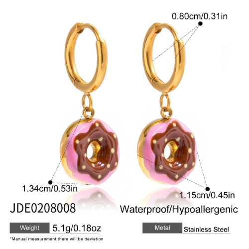 Boucles d’oreilles en acier – E0208008
