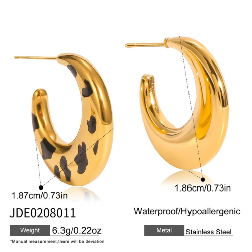 Boucles d’oreilles en acier – E0208011