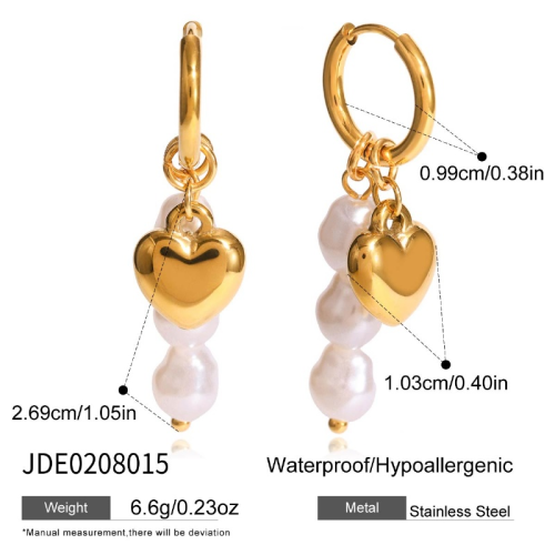 Boucles d’oreilles en acier – E0208015