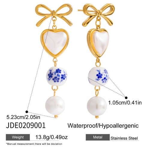 Boucles d’oreilles en acier – E0209001