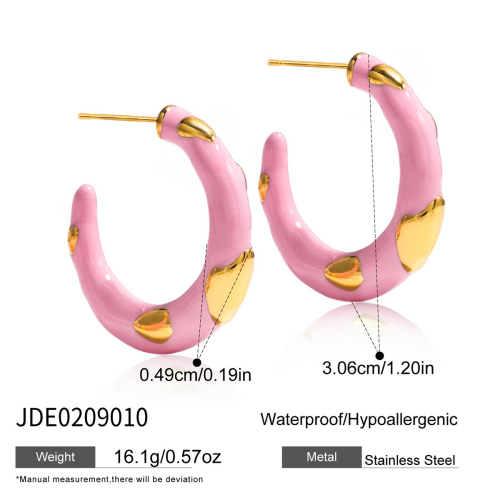 Boucles d’oreilles en acier – E0209010