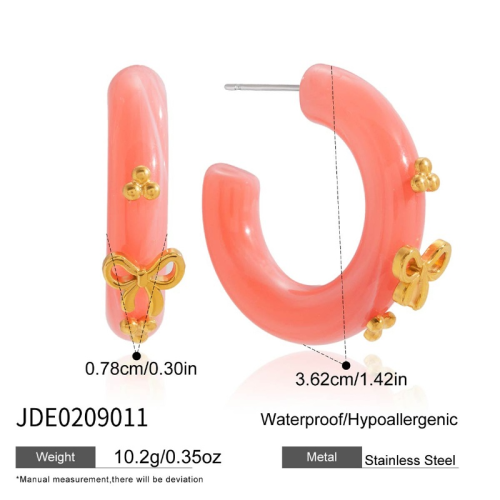 Boucles d’oreilles en acier – E0209011