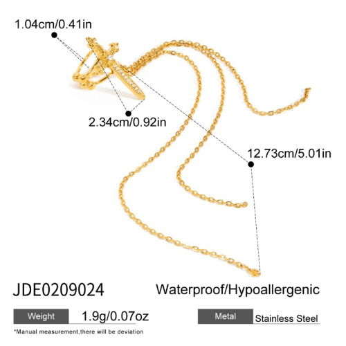 Boucles d’oreilles en acier – E0209024