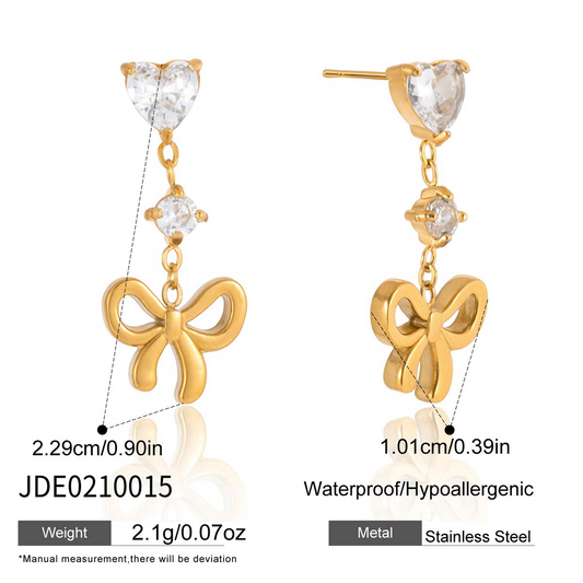 Boucles d’oreilles en acier – E0210015
