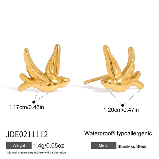 Boucles d’oreilles en acier – E0211112