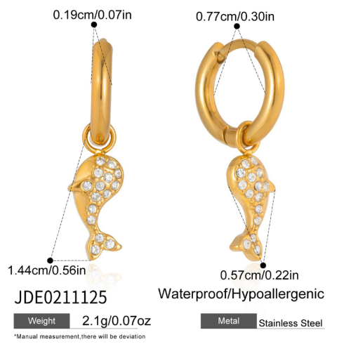 Boucles d’oreilles en acier – E0211125