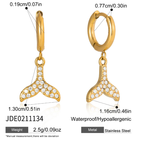 Boucles d’oreilles en acier – E0211134